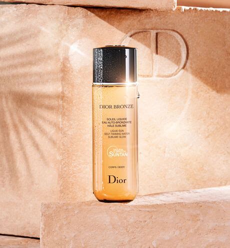 dior bronze self-tanning liquid sun|Dior Bronze Self.